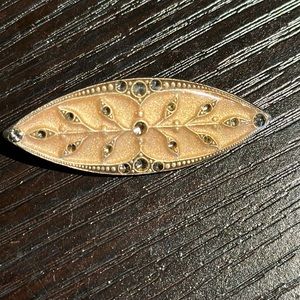 French baked enamel pin wonderful condition